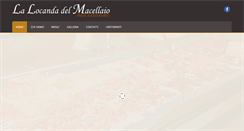 Desktop Screenshot of lalocandadelmacellaio.com